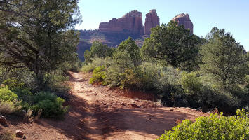 View of Cathedral Rock - Templeton Trail - Picture 7