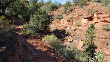 Approaching Swtichback