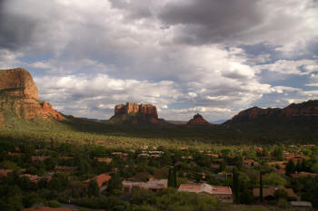 Courthouse Butte & Bell Rock in Distance