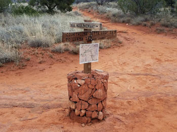 Trial Sign At Junction