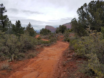 Bell Rock Pathway heading North