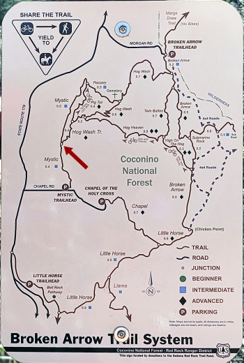 Broken Arrow Trailsystem - Hog Wash Trailhead