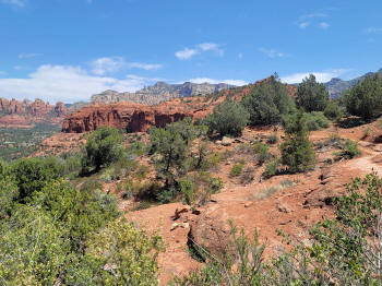 Decending Hog Heaven Trail 92