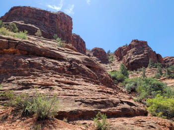 Decending Hog Heaven Trail 96