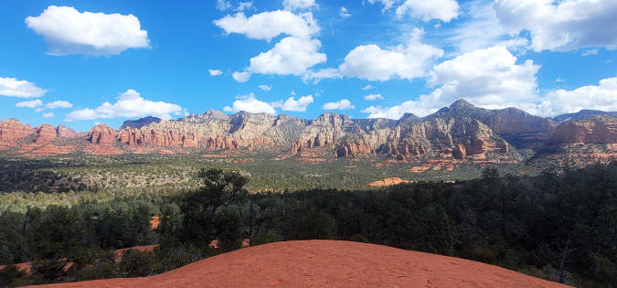 View To The North From Hog Heaven Trail
