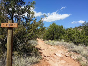 Trail sign