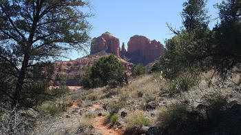 Catheral Rock - Hiking Back