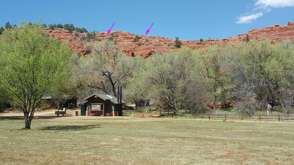 The Ridge Trail From Crescen Moon Picnic Area