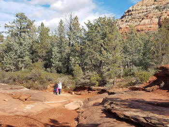 Looking Upstream - Seven Sacred Pools