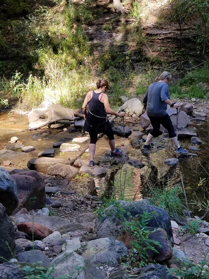 3rd Stream Crossing - West Fork of Oak Creek Trail
