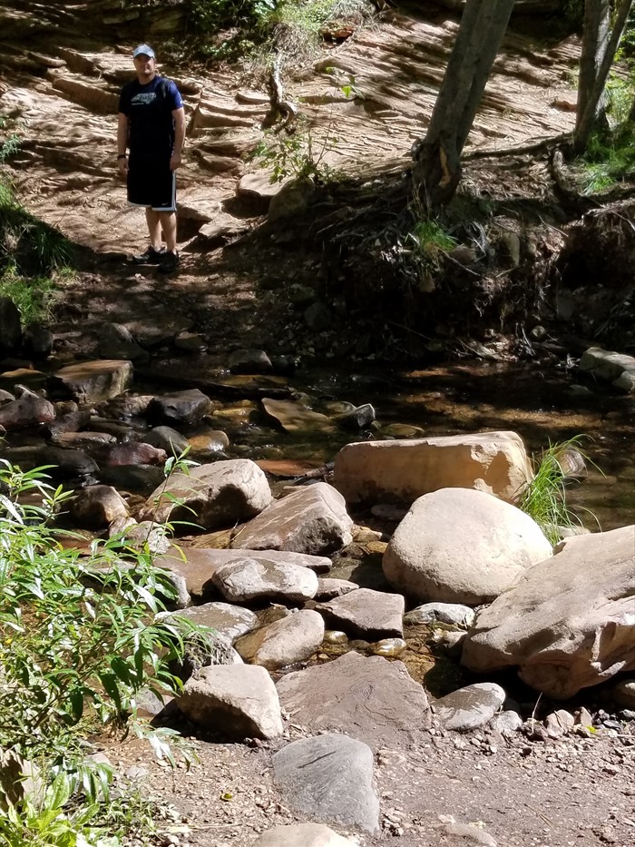 4th Stream Crossing - West Fork of Oak Creek Trail