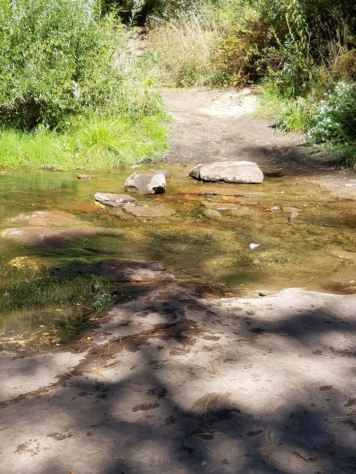 6th Stream Crossing - West Fork of Oak Creek Trail