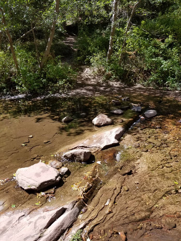 8th Stream Crossing - West Fork of Oak Creek Trail
