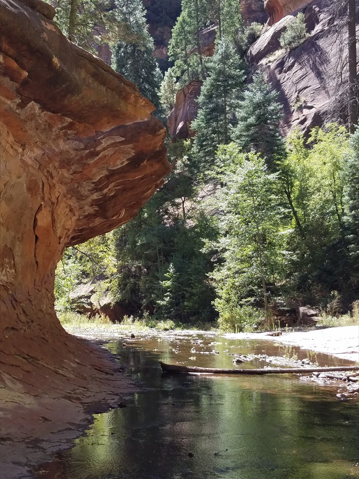Rock Overlook - West Fork of Oak Creek Trail