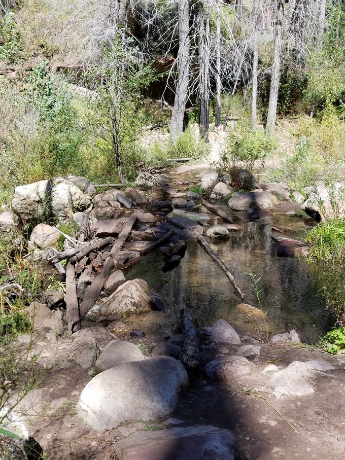 9th Stream Crossing - West Fork of Oak Creek Trail