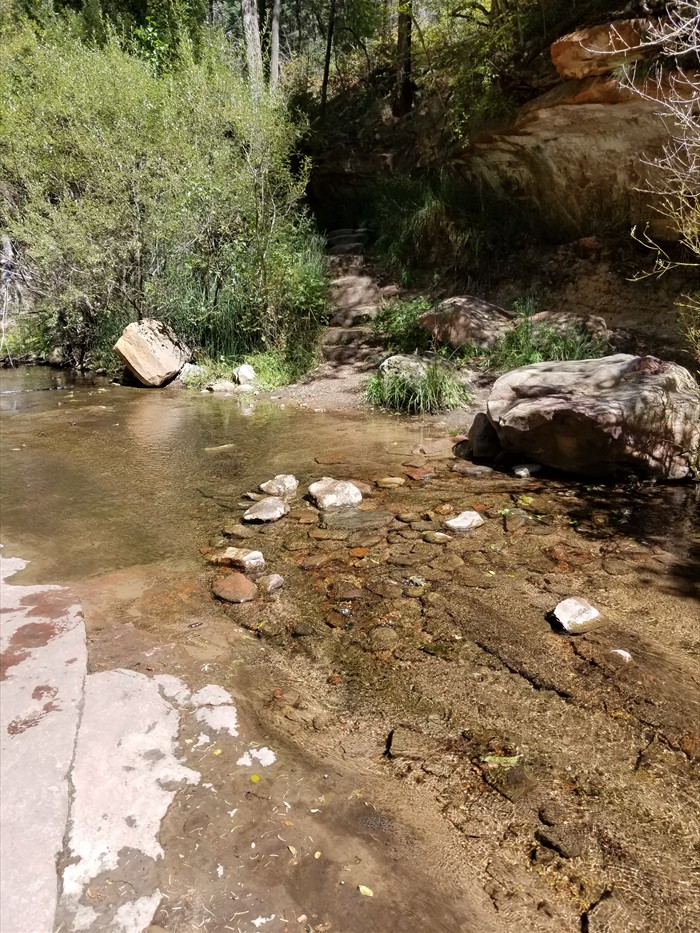 10th Stream Crossing - West Fork of Oak Creek Trail