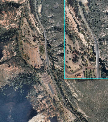 Side Rock State Park Aerial Photo