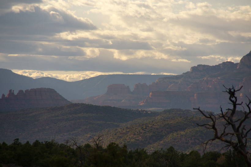 Vista Look North from Bell Rock Pathway