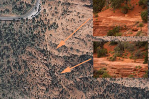 Steep Portion of Beginning of Airport Loop Trail