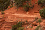 First steep section of Airport Loop Trail