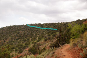 Airport Look Trail leading up to Table Top Mountain