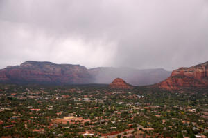 View to the Northwest from Airport Loop Trail.