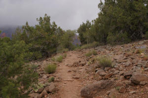 Airport Loop Trail on the northside of Table Top Mountain.