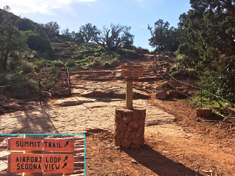 Access From Parking Lot to Airport Loop Trail