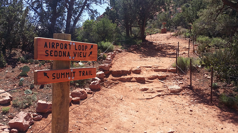 Access Trail Leading to Airport Loop Trailhead