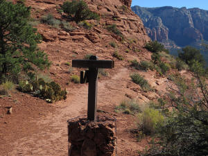 The beginning of Coconino Loop Trail