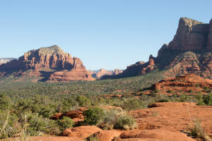 Bell Rock Trail Pathway View to Northeast