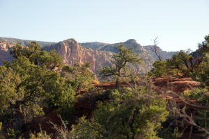 Approaching Bell Rock - Looking East