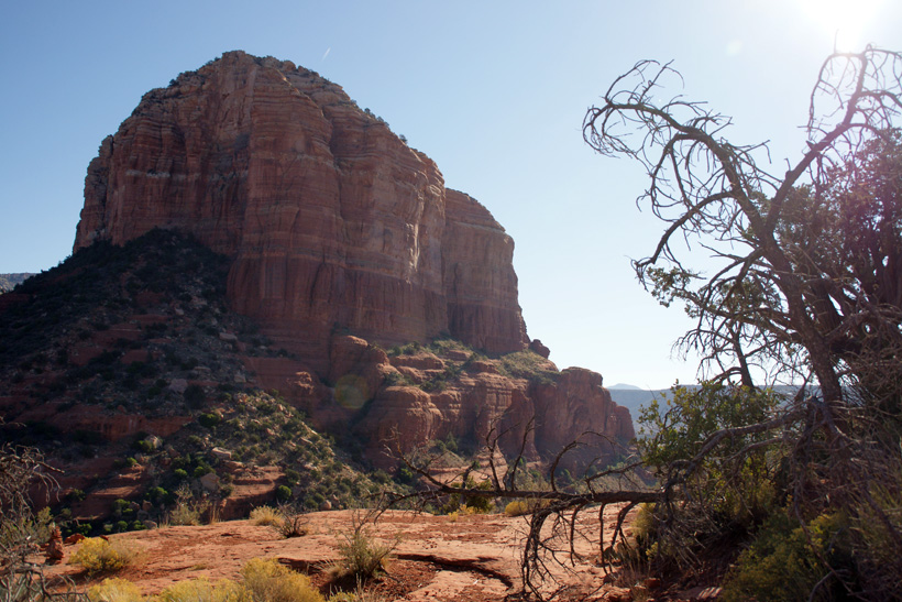 Picture of Courthouse Butte taken from Bell Rock