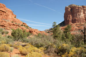 Valley Between Bell Rock and Courthouse Butte