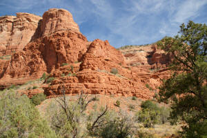 Southeast Side of Courthouse Butte