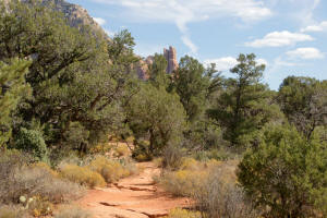 Viiew Rabbit Ears in Distance