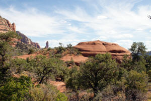 View to the East - Courthouse Butte Loop Trail