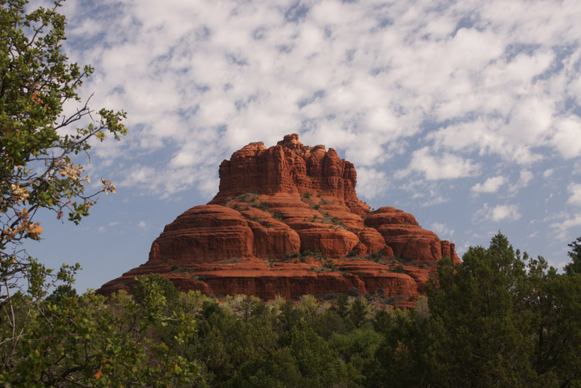 Southern Face of Bell Rock in Sedona Arizona