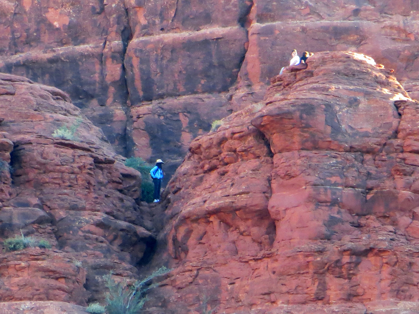 Climbing to the Top of Bell Rock's Spire