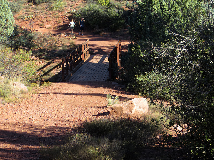 Bell Rock Pathway - Wooden Bridge