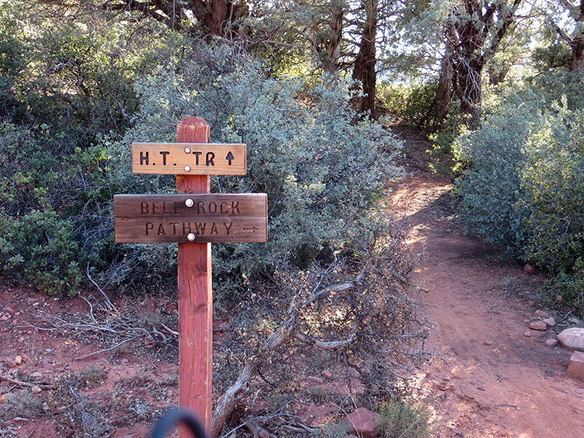 Bell Rock Pathway - HT Trail Junction