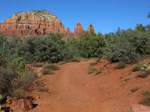 The Eastern Butte of the "Two Buttes" and the Two Nuns
