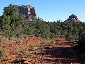 Courthouse Butte and Bell Rock