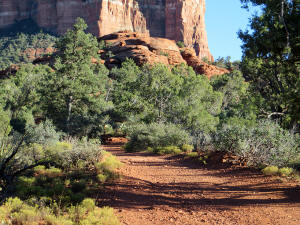 Heading Toward the Northern Base of Northern Bell rock