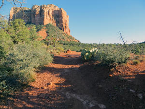 View of Courthouse Butte