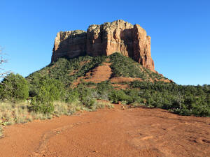 View of Courthouse Butte