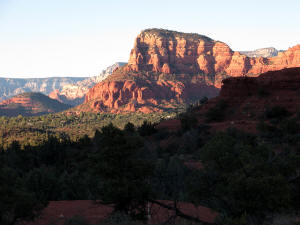 The Western Butte of the Twin Buttes