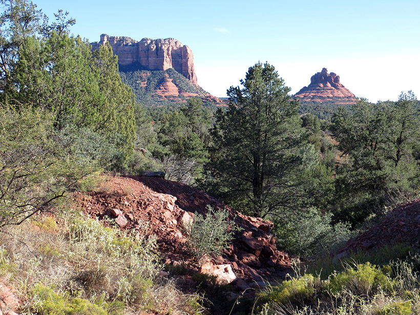 Courthouse Butte and Bell Rock in the Distance