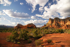 Looking North of Bell Rock