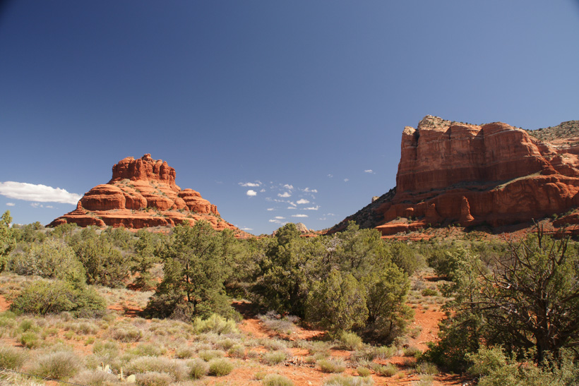 Bell Rock and Courthouse Butte